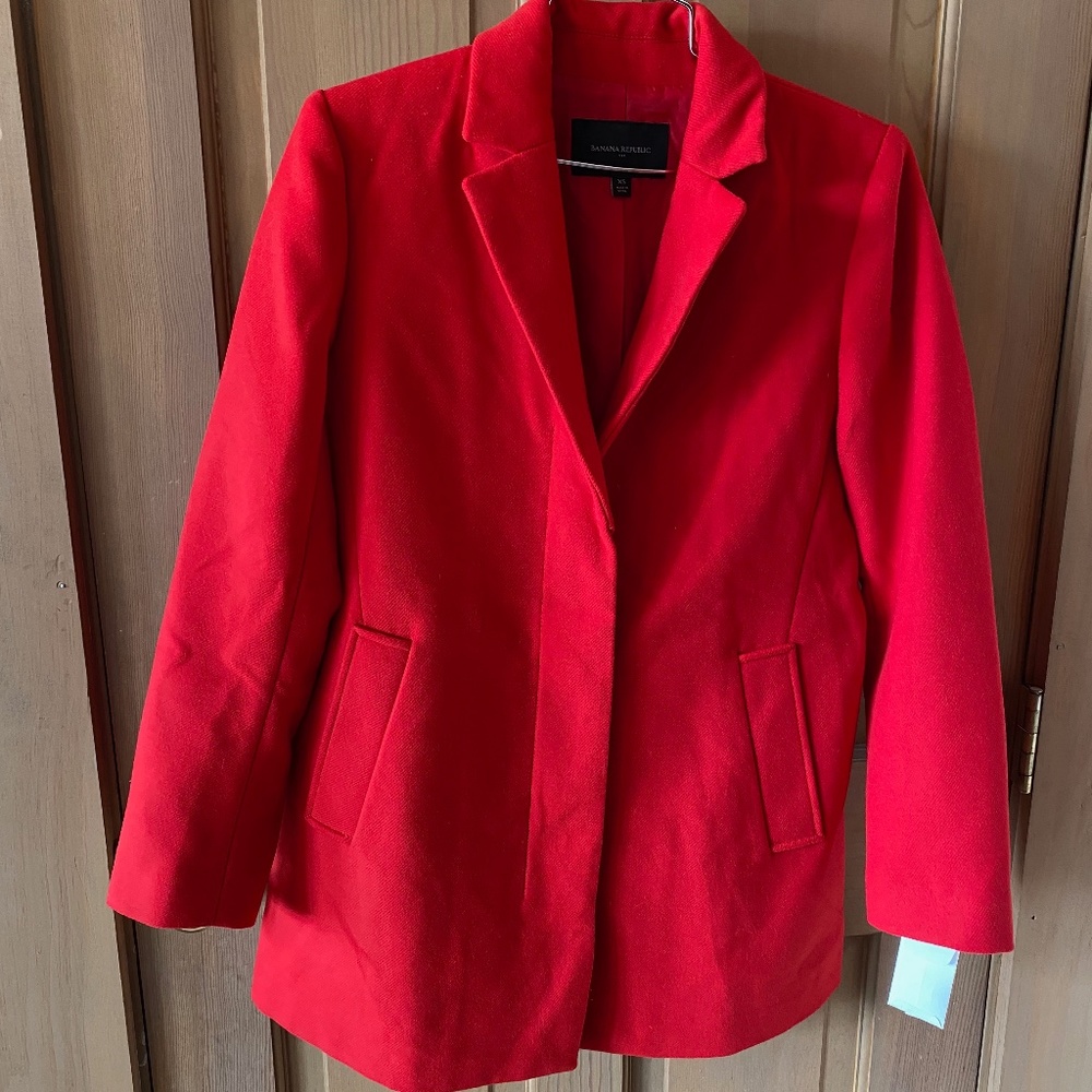 NWT Banana Republic Wool jacket